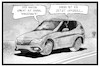 Cartoon: O-pel la la (small) by Kostas Koufogiorgos tagged karikatur,koufogiorgos,illustration,cartoon,opel,peugeot,französisch,frankreich,übernahme,verkauf,gm,automobilindustrie,wirtschaft,auto