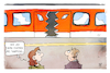Cartoon: ÖPNV (small) by Kostas Koufogiorgos tagged karikatur,koufogiorgos,illustration,cartoon,bus,bahn,preis,ticket,fressen,reisende,passagier,oepnv