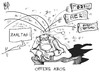 Cartoon: Opfers Abos (small) by Kostas Koufogiorgos tagged opfer,abo,stuttgart,21,ber,flughafen,michel,euro,rettung,krise,zahlmeister,geld,karikatur,kostas,koufogiorgos