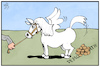 Cartoon: Orban und Pegasus (small) by Kostas Koufogiorgos tagged karikatur,koufogiorgos,illustration,cartoon,orban,pegasus,demokratie,software,spionage,trojaner