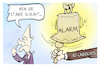 Cartoon: Ost-Gipfel (small) by Kostas Koufogiorgos tagged karikatur,koufogiorgos,ost,gipfel,länderchef,zitat,glocke,alarm