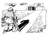 Cartoon: Palästina (small) by Kostas Koufogiorgos tagged un,vereinte,nationen,palästina,staat,beobachter,abstimmung,willkommen,nahost,konflikt,karikatur,kostas,koufogiorgos