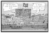 Cartoon: Panzer made in Germany (small) by Kostas Koufogiorgos tagged karikatur,koufogiorgos,illustration,cartoon,panzer,leopard,rüstung,rüstungsexport,tuerkei,kurden,konflikt,parkplatz