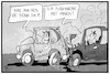 Cartoon: Peugeot-Fiat-Chrysler (small) by Kostas Koufogiorgos tagged karikatur,koufogiorgos,illustration,cartoon,peugeot,crysler,psa,fca,fusion,auto,wirtschaft,automobilindustrie