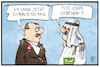 Cartoon: Pressefreiheit (small) by Kostas Koufogiorgos tagged karikatur,koufogiorgos,illustration,cartoon,pressefreiheit,khashoggi,erdogan,tuerkei,saudi,arabien,journalist,autor,mord,tot,lebendig