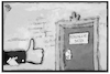 Cartoon: Rammbock Facebook (small) by Kostas Koufogiorgos tagged karikatur,koufogiorgos,cartoon,illustration,facebook,like,button,gefällt,daumen,affäre,daten,datenschutz,missbrauch,rammbock,privatsphäre