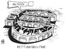 Cartoon: Rettungsroutine (small) by Kostas Koufogiorgos tagged rettungsroutine,europa,eu,euro,schulden,krise,labyrinth,irrgarten,wort,europäische,union,karikatur,kostas,koufogiorgos