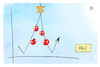 Cartoon: RKI-Weihnachtsprognose (small) by Kostas Koufogiorgos tagged karikatur,koufogiorgos,illustration,cartoon,rki,kurve,graph,inzidenz,corona,pandemie