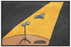Cartoon: Roger Cicero (small) by Kostas Koufogiorgos tagged karikatur,koufogiorgos,illustration,cartoon,roger,cicero,sänger,jazz,swing,bühne,hut,mikrophon,musik,musiker