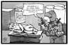 Cartoon: Saarbrücken (small) by Kostas Koufogiorgos tagged karikatur,koufogiorgos,cartoon,illustration,saarbrücken,schläfer,sek,einsatz,polizei,festnahme,panik,terrorismus,terrorangst,polizist,fehlalarm