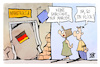 Cartoon: Sabotage oder marode? (small) by Kostas Koufogiorgos tagged karikatur,koufogiorgos,marode,sabotage,infrastruktur,deutschland,kaputt