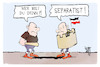 Cartoon: Sächsische Separatisten (small) by Kostas Koufogiorgos tagged karikatur,koufogiorgos,sachsen,separatismus,rechtsextremismus,mauer,terrorismus