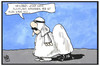 Cartoon: Saudi-Arabien und der IS (small) by Kostas Koufogiorgos tagged karikatur,koufogiorgos,illustration,cartoon,saudi,arabien,is,islamischer,staat,flüchtlinge,aufnahme,solidarität,verstecken,flüchtlingskrise,terrorismus