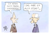 Cartoon: Scholz und Biden (small) by Kostas Koufogiorgos tagged karikatur,koufogiorgos,scholz,biden,kandidatur