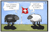 Schweizer schwarze Schafe