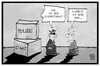 Cartoon: Sicherheitspaket (small) by Kostas Koufogiorgos tagged karikatur,koufogiorgos,illustration,cartoon,de,maiziere,sicherheitspaket,polizei,staat,überwachung,innenminister,politik,terrorangst