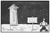 Cartoon: Silvester 2016 (small) by Kostas Koufogiorgos tagged karikatur,koufogiorgos,illustration,cartoon,neujahr,silvester,rakete,weltraum,space,programm,wissenschaft,forschung,michel,deutschland
