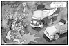 Cartoon: Silvestertaler (small) by Kostas Koufogiorgos tagged karikatur,koufogiorgos,illustration,cartoon,silvester,primitiv,neandertaler,polizei,angriff,gewalt,raketen,böller,neujahr