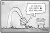 Cartoon: Stuttgarter Fernsehturm (small) by Kostas Koufogiorgos tagged karikatur,koufogiorgos,illustration,cartoon,fernsehturm,stuttgart,wiedereröffnung,besucher,ansturm,swr,bauwerk,architektur