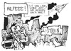 Cartoon: Syrien und Mali (small) by Kostas Koufogiorgos tagged un,vereinte,nationen,mali,einsatz,konflikt,islamismus,terrorismus,syrien,assad,hilfe,luftwaffe,frankreich,karikatur,kostas,koufogiorgos