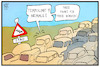 Cartoon: Tempolimit (small) by Kostas Koufogiorgos tagged karikatur,koufogiorgos,illustration,cartoon,tempo,tempolimit,geschwindigkeit,begrenzung,auto,stau,verkehr,mobilität,autofahrer,strasse,autobahn