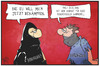 Cartoon: Terrorismus-Abwehr (small) by Kostas Koufogiorgos tagged karikatur,koufogiorgos,illustration,cartoon,terrorismus,abwehr,eu,europa,euro,krise,erfolg,terrorist,kontraproduktiv,konsequenz