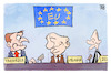 Cartoon: Ungarn (small) by Kostas Koufogiorgos tagged karikatur,koufogiorgos,ungarn,eu,frankreich,deutschland,putin,macron,scholz