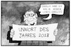 Cartoon: Unwort des Jahres (small) by Kostas Koufogiorgos tagged karikatur,koufogiorgos,illustration,cartoon,unwort,dobrindt,csu,rechtspopulismus,sprache