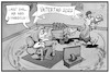 Cartoon: Vatertag 2021 (small) by Kostas Koufogiorgos tagged karikatur,koufogiorgos,illustration,cartoon,vatertag,bier,bollerwagen,paar,mann,lockdown,kontaktbeschränkungen