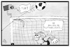 Cartoon: Videobeweis (small) by Kostas Koufogiorgos tagged karikatur,koufogiorgos,illustration,cartoon,video,beweis,kamera,software,technik,tor,torwart,sport,fussball