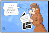 Cartoon: Vorratsdatenspeicherung (small) by Kostas Koufogiorgos tagged karikatur,koufogiorgos,illustration,cartoon,vds,vorratsdatenspeicherung,spion,spionage,zeitung,daten,privatsphaere,datenschutz,verbraucher