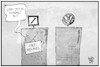 Cartoon: VW-Chefwechsel (small) by Kostas Koufogiorgos tagged karikatur,koufogiorgos,cartoon,illustration,vw,volkswagen,deutsche,bank,sewing,chef,wechsel,müller,autobauer,wirtschaft,vorstand,konzern,umbau