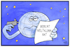 Cartoon: Weltklimarat (small) by Kostas Koufogiorgos tagged karikatur,koufogiorgos,illustration,cartoon,ipcc,erde,klima,umwelt,selbstmord,bericht,weltklimarat