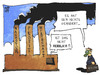 Cartoon: Weltklimaratsbericht (small) by Kostas Koufogiorgos tagged karikatur,koufogiorgos,illustration,cartoon,weltklimarat,klima,umwelt,energie,kraftwerk,wirtschaft,profit,wachstum,umweltverschmutzung,ressourcen