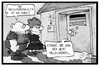 Cartoon: Willkommenskultur (small) by Kostas Koufogiorgos tagged karikatur,koufogiorgos,illustration,cartoon,willkommenskultur,amok,terror,terrorismus,hysterie,populismus,deutschland,flüchtlingspolitik,anschlag
