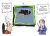 Cartoon: Wirtschaftsprognose (small) by Kostas Koufogiorgos tagged wirtschaft,prognose,wetter,sommer,karikatur,kostas,koufogiorgos