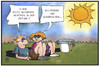 Cartoon: Wochenendwetter (small) by Kostas Koufogiorgos tagged karikatur,koufogiorgos,illustration,cartoon,wetter,wochenende,sonne,frühling,sommer,freizeit,zeitung,nachrichten