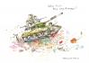 Cartoon: The road map (small) by Marlene Pohle tagged war at the caucasus