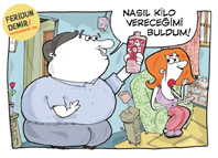 Cartoon: diyet (medium) by feridundemir tagged cartoon