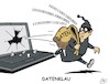 Cartoon: Datenklau (small) by JotKa tagged internet smartphone handy laptop daten hacker leaker prominente politiker datenschutz datensicherheit datenklau
