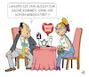 Cartoon: Dating in Coronazeiten (small) by JotKa tagged dating speed liebe beziehungen mann frau sex erotik