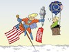Cartoon: Der Trumpinator 2 (small) by JotKa tagged trump donald präsident president vereinigte staaten von amerika united states white house capitol washington merkel eu first