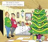 Cartoon: Der Weihnachtsbaum (small) by JotKa tagged weihnachten feiertage geschenke weihnachtsbaum