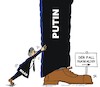 Cartoon: Deutschland erhöht den Druck (small) by JotKa tagged nawalny attentat omsk russland putin berlin maas heiko sanktionen aussenpolitik nowitschock