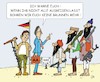 Cartoon: Deutschland macht Druck (small) by JotKa tagged taliban,afghanistan,deutschland,kabul,flughafen,ortskräfte,ausreise,evakuierung,verhandlungen,maas,kramp,karrenbauer,bundeswehr,außenminister,außenministerium,brunnen,brunnenbohren,ultimatum