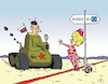 Cartoon: EU-Aussengrenzsicherung 2 (small) by JotKa tagged bundeswehr ausrüstungsmängel eu aussengrenzen grenzsicherung militär steuern kosten materialmängel bedrohungen russland ostgrenzen nato politiker krimkrise ukrainekrise putin
