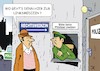 Cartoon: Fragen (small) by JotKa tagged polizei rechtsmedizin fragen pförtner gesellschaft rechts links