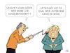 Cartoon: K-Frage (small) by JotKa tagged merkel laschet söder bundeskanzler kanzlerfrage bundestagswahlen politik parteien