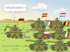 Cartoon: Militärische Führungsrolle ? (small) by JotKa tagged europa eu militär verteidigung europäisches verteidigungsbündnis bundeswehr einsatzfähigkeit führungsrolle vorbildfunktion marodes material
