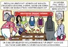 Cartoon: Modetrends (small) by JotKa tagged mode accessoires orient willkommenskultur immigration burka kleidung hidschab chimar nikab geld ehe mann frau liebe hass beziehungen politik einwanderung wir schaffen das